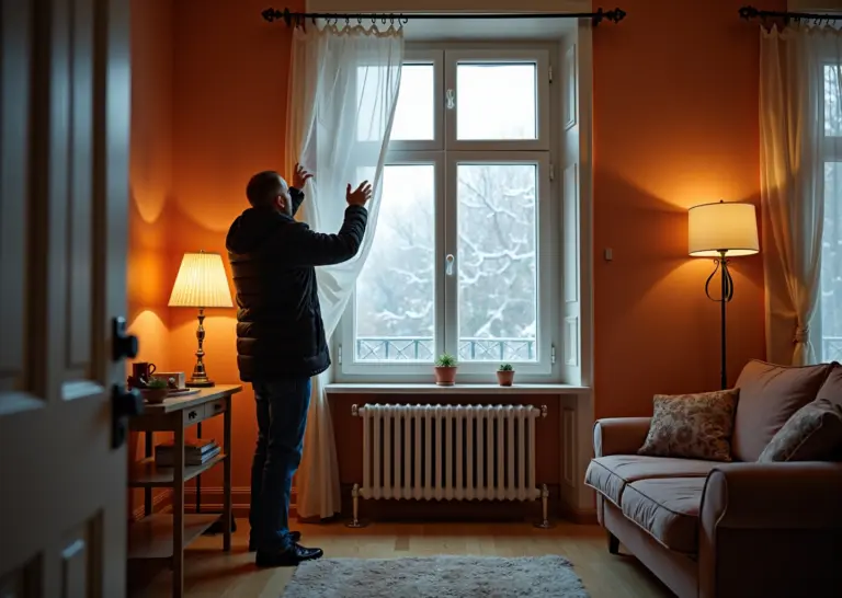 Утепление квартиры зимой с использованием изоляционных материалов, тепловой радиатор с термостатом и утепленные окна